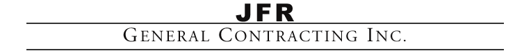 JFR General Contracting Inc.